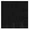 Lapaco Lapaco 10"x10" 1/4 Fold 2 Ply Black Beverage Napkin, PK1000 501-116 - alternate 5